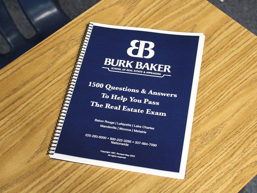 Study Aids Burk Baker School of Real Estate & Appraising Study Aids Burk Baker School of Real Estate & Appraising